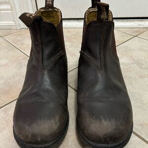 Blundstone Kids Brown Chelsea Boots